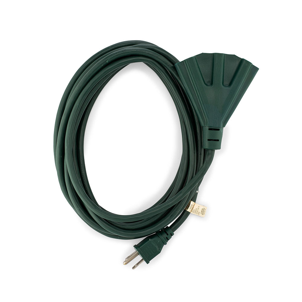 Green Outdoor Extension Cords | Perfect For Lawn & Landscape Lighting