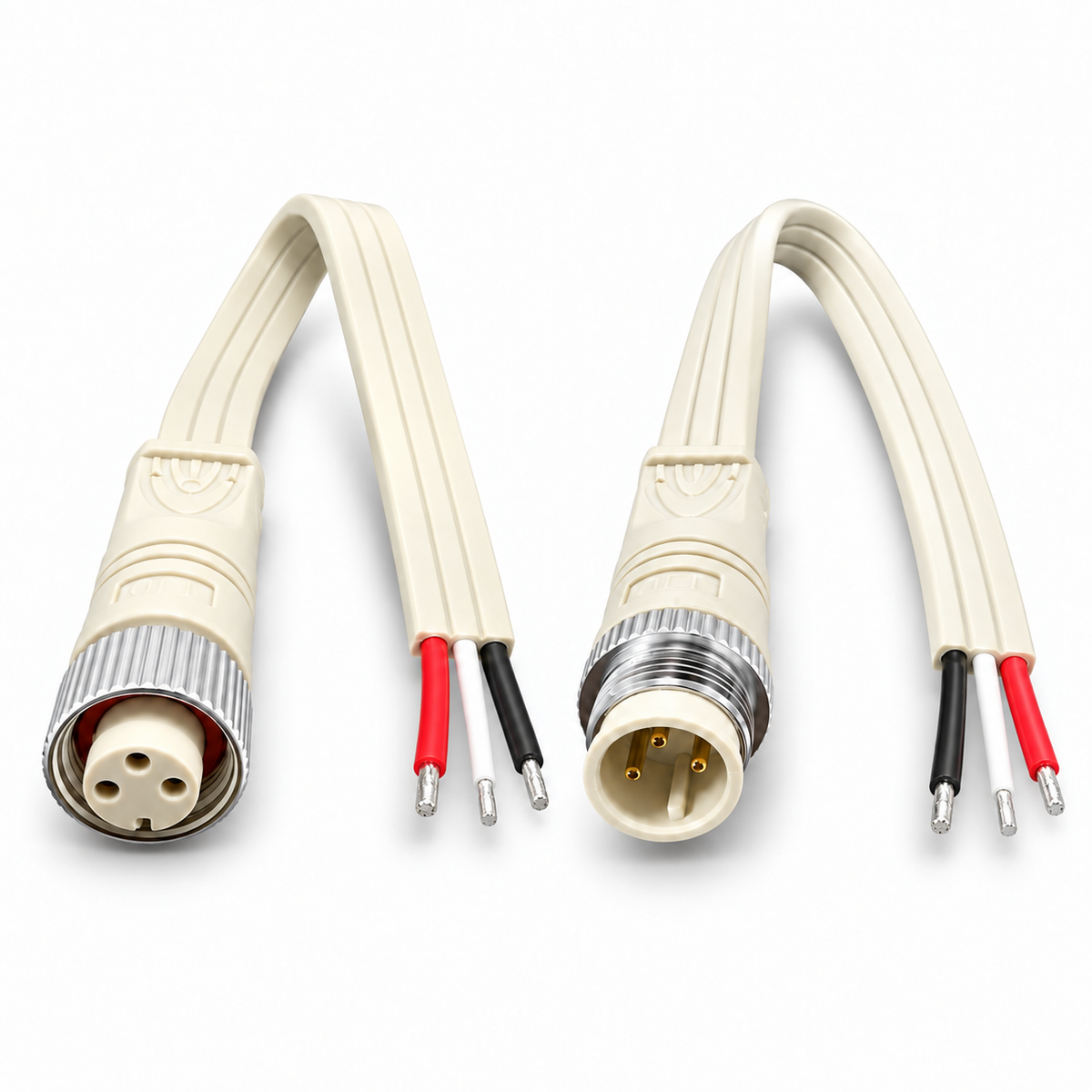 Permanent Lighting Coaxial Connector Lead