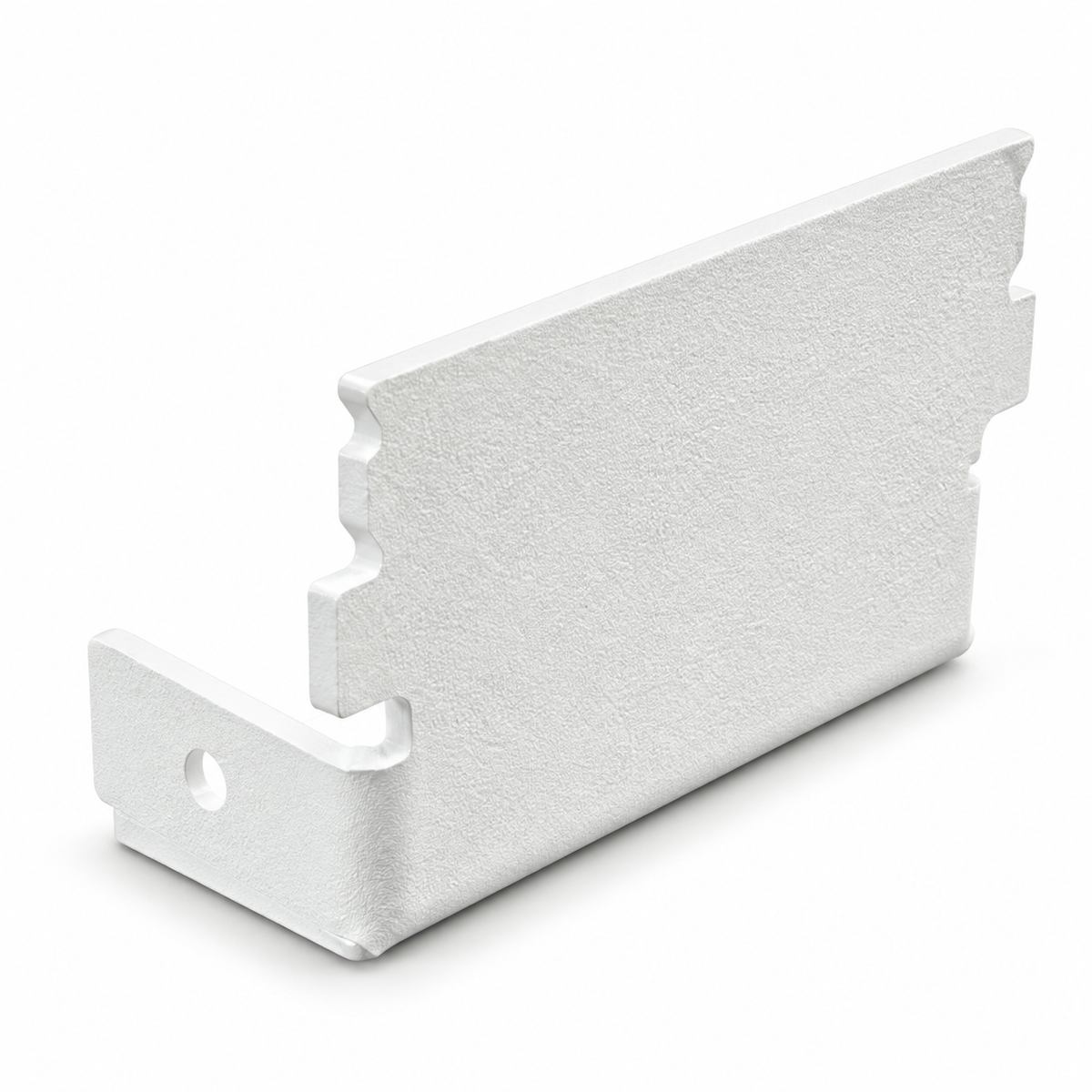 Permanent Lighting Aluminum Track End Cap