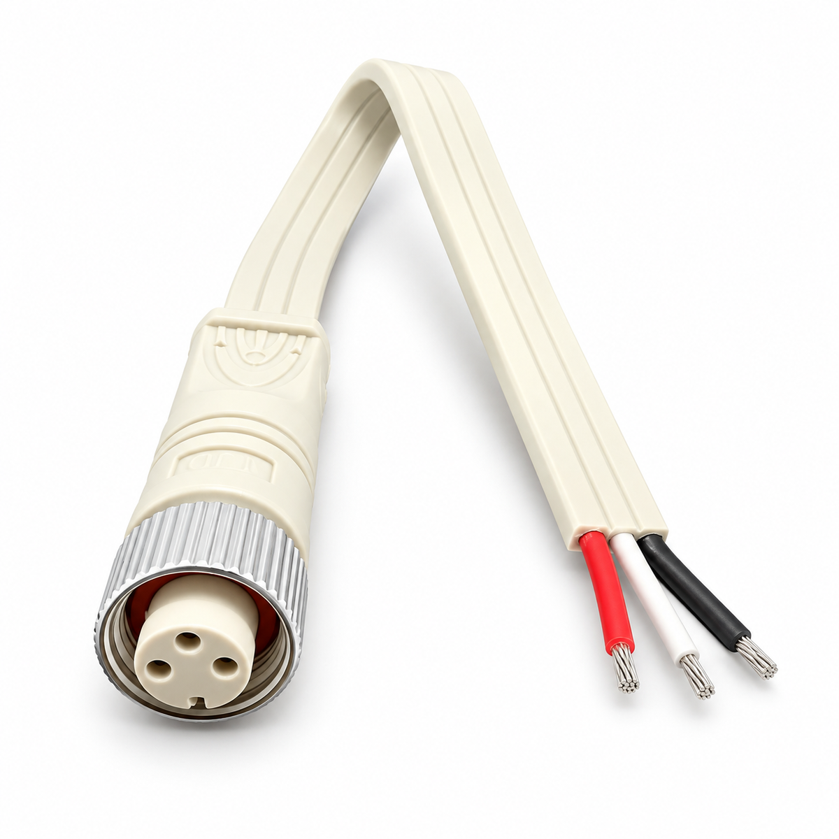 Permanent Lighting Coaxial Connector Lead