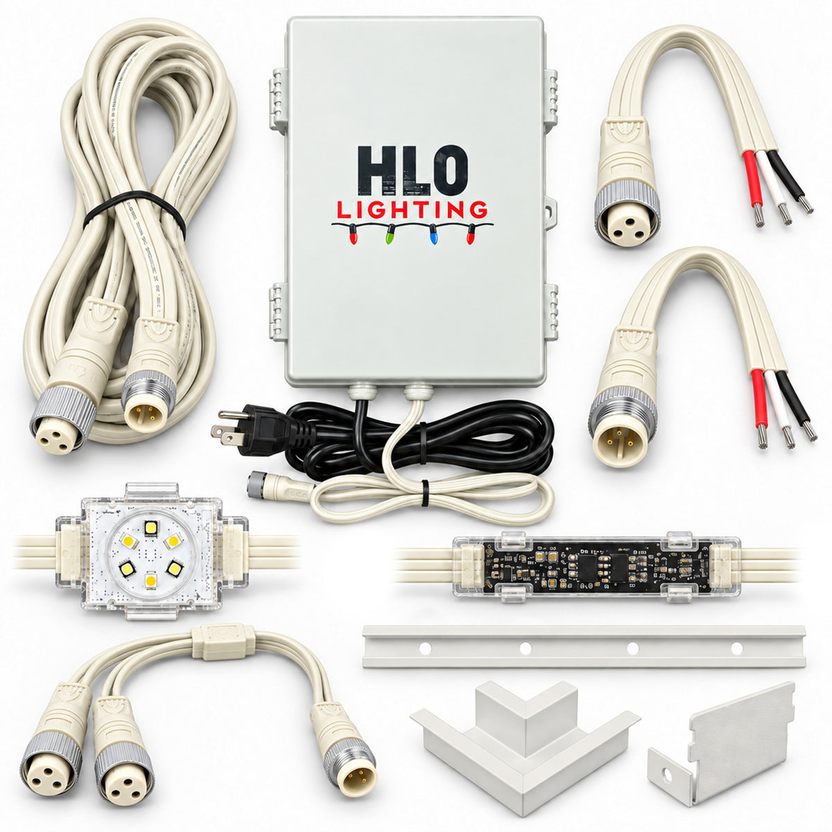 Permanent Lighting System | 60m (197 ft) Kit
