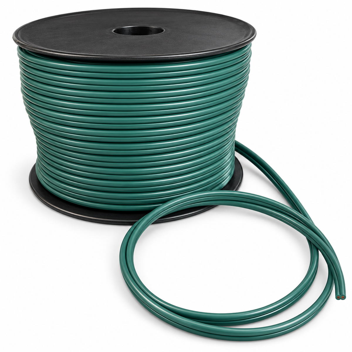 Green Bulk Blank Wire | SPT-2 Gauge (250ft Reels)