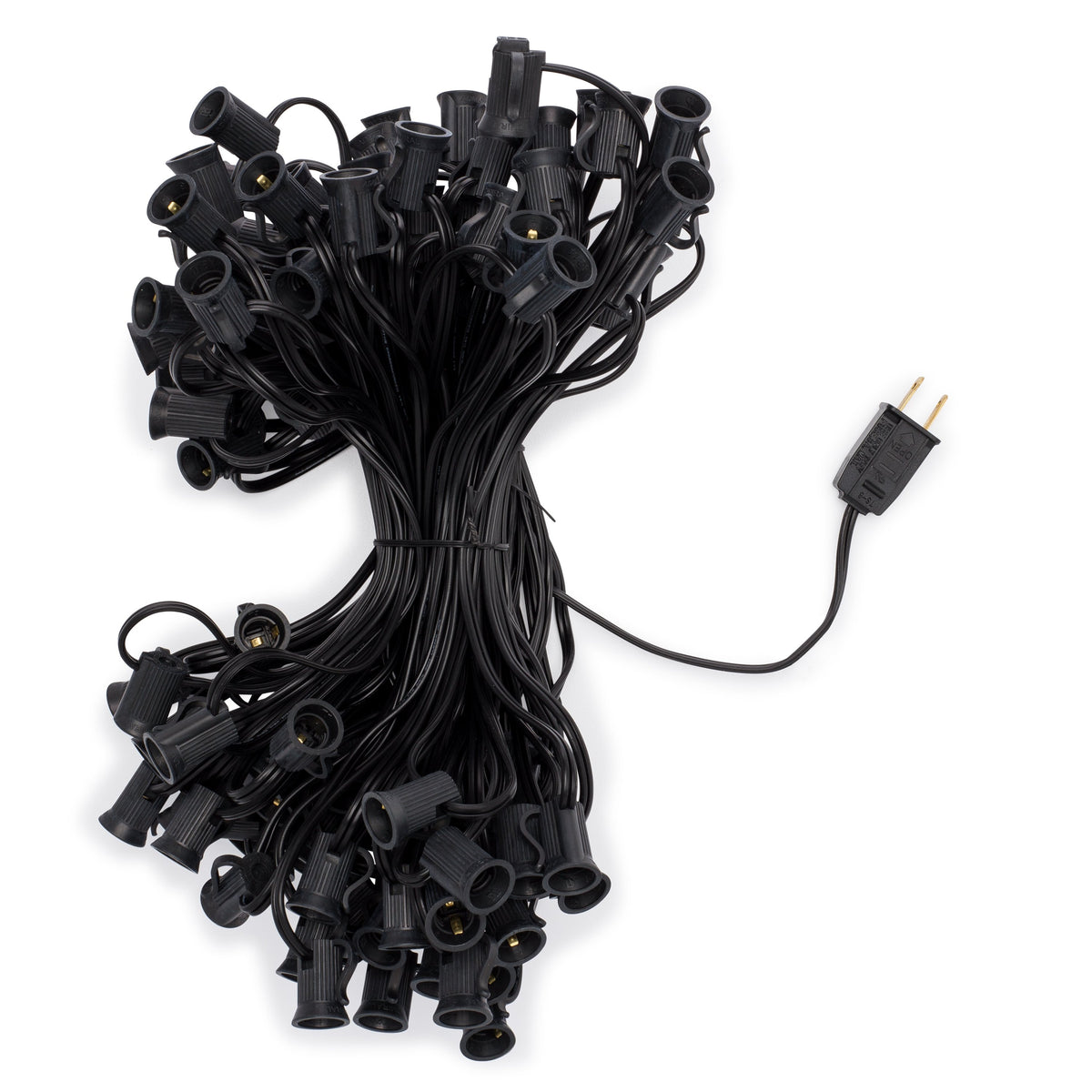 C7 Light Stringers With E12 Sockets | SPT-1 Wire - HLO Lighting