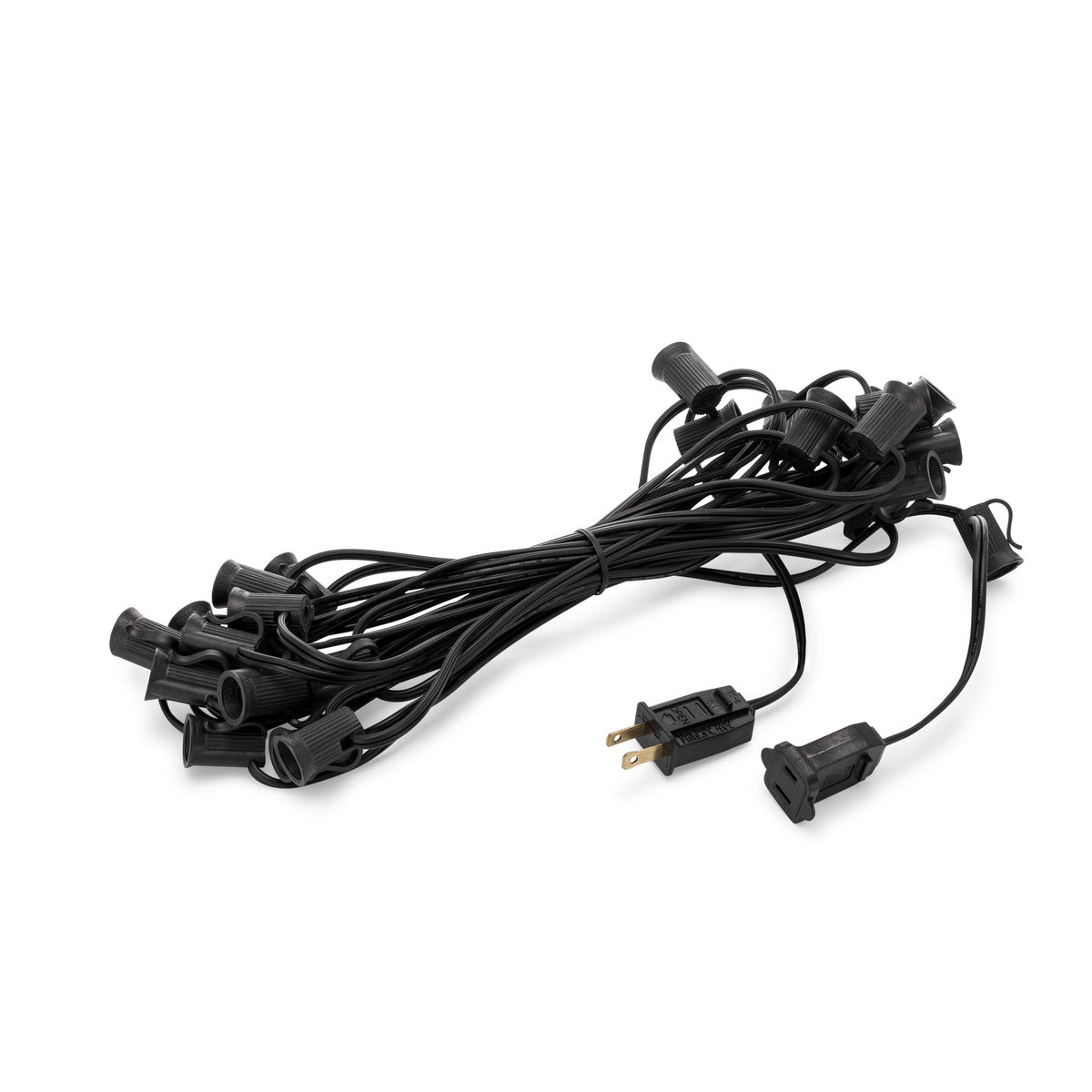 C7 Light Stringers With E12 Sockets | SPT-1 Wire - HLO Lighting