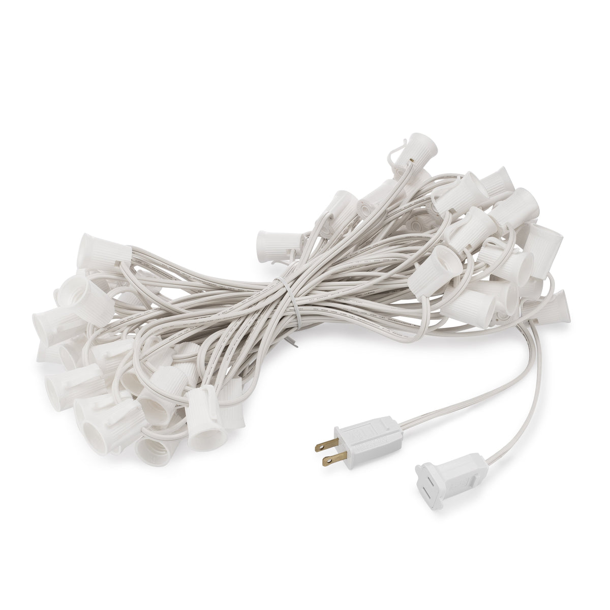 C9 Light Stringers With E17 Sockets | SPT-2 Wire - HLO Lighting
