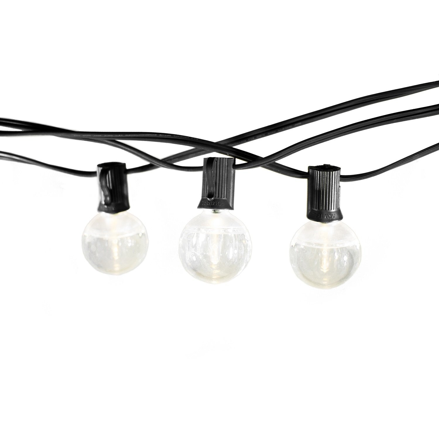 G40 Bistro Light Strings | C9 LED Bulbs - HLO Lighting