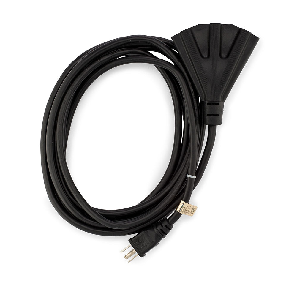 Black Outdoor Extension Cords | Perfect For Lawn & Landscape Lighting