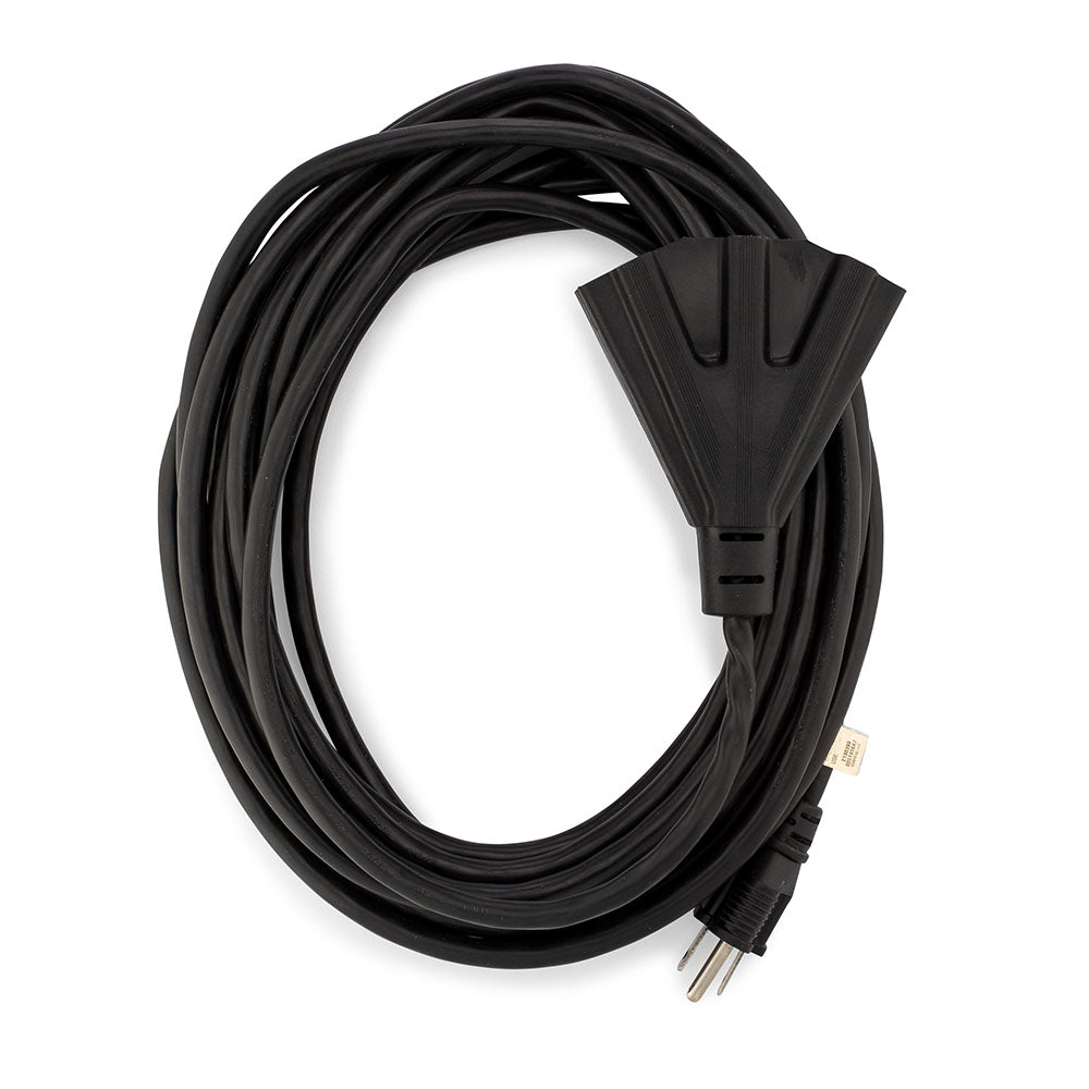Black Outdoor Extension Cords | Perfect For Lawn & Landscape Lighting
