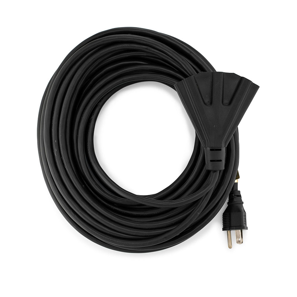 Black Outdoor Extension Cords | Perfect For Lawn & Landscape Lighting