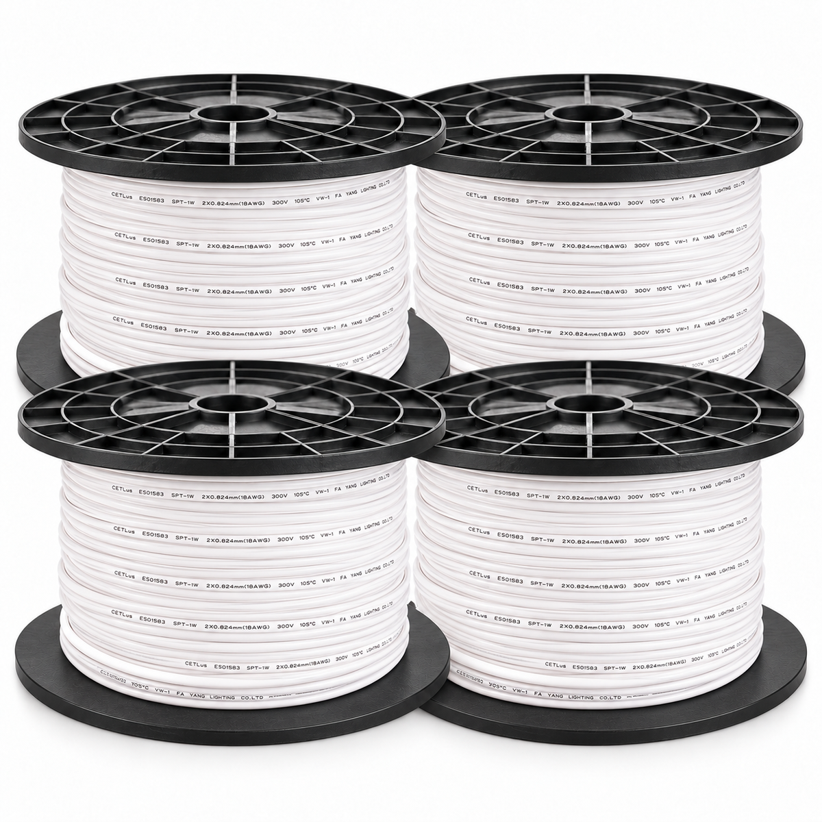 Bulk Blank Wire | SPT-1 Gauge (250ft Reels)