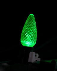 C9 LED Christmas Light Bulbs | Faceted