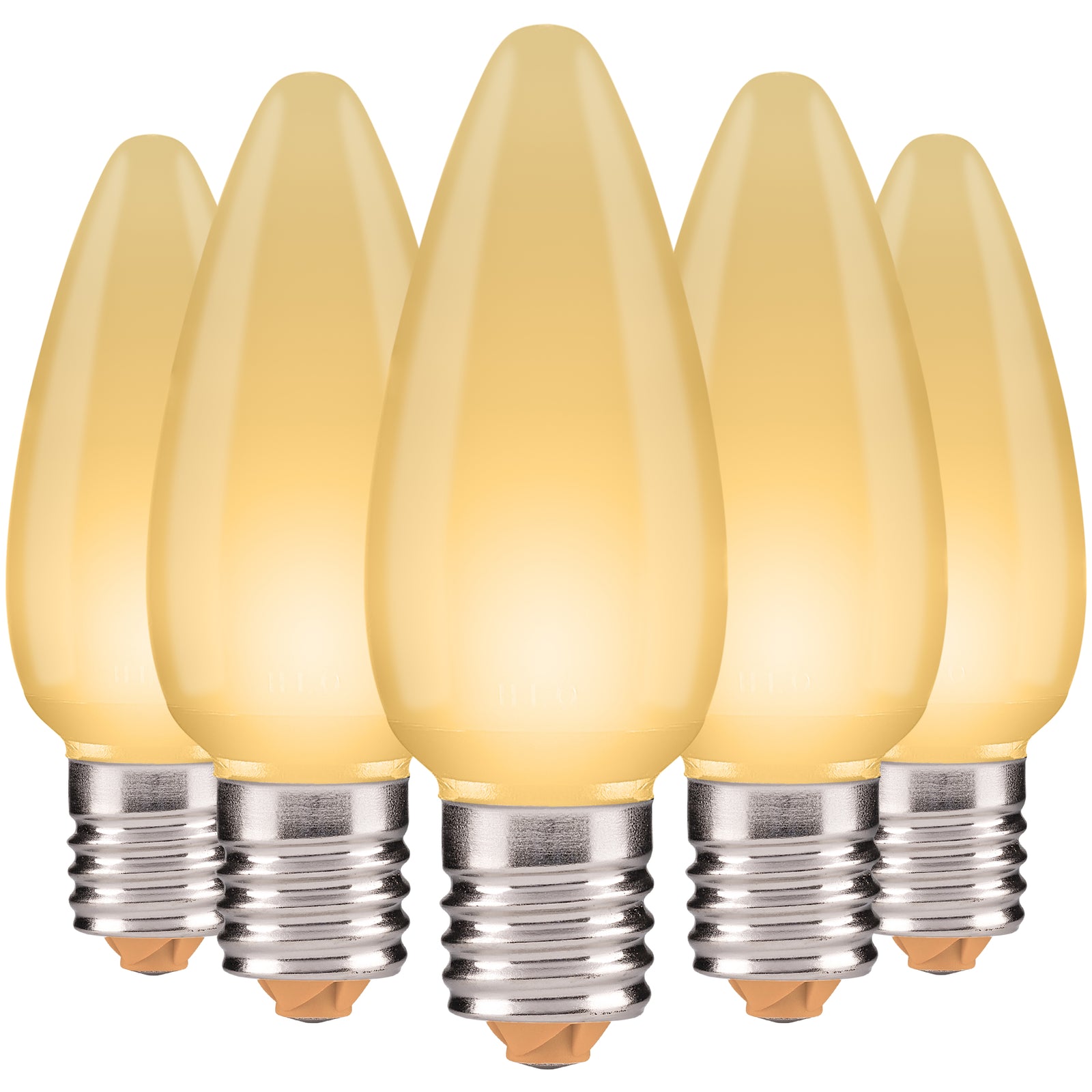 C9 LED Christmas Light Bulbs | Frosted