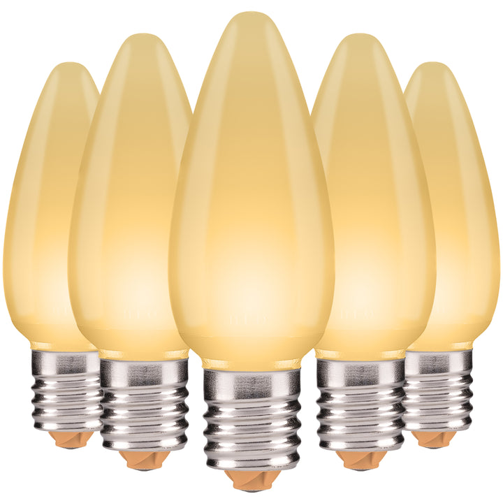 C9 LED Christmas Light Bulbs | Frosted