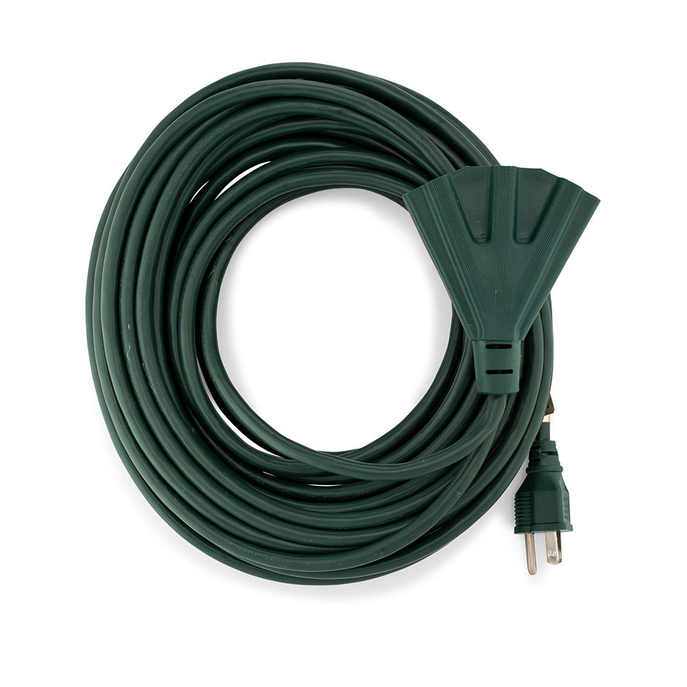 Green Outdoor Extension Cords | Perfect For Lawn & Landscape Lighting