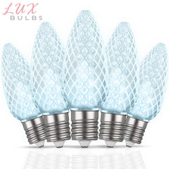 C9 LUX LED Christmas Light Bulbs | Faceted Pro Series