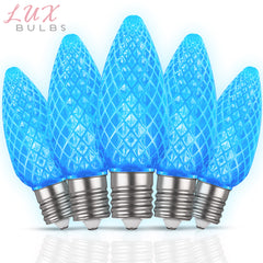 C9 LUX LED Christmas Light Bulbs | Faceted Pro Series