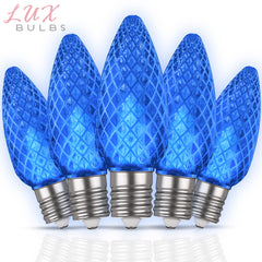 C9 LUX LED Christmas Light Bulbs | Faceted Pro Series