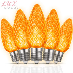 C9 LUX LED Christmas Light Bulbs | Faceted Pro Series
