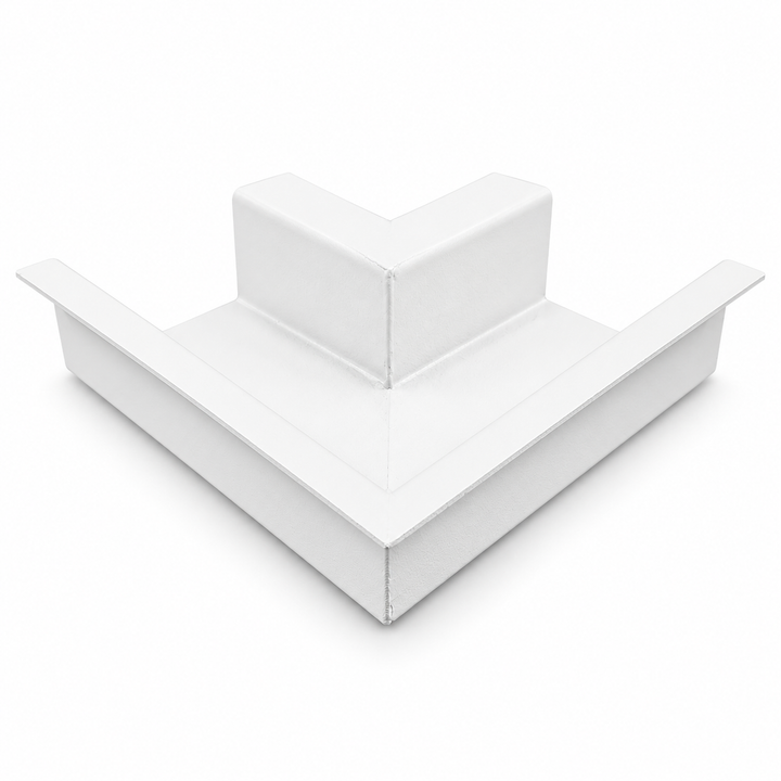 90° Permanent Lighting Aluminum Corner Track
