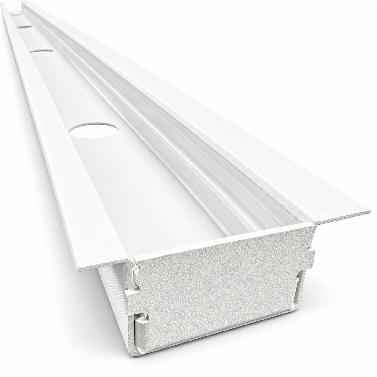 Permanent Lighting Aluminum Track End Cap