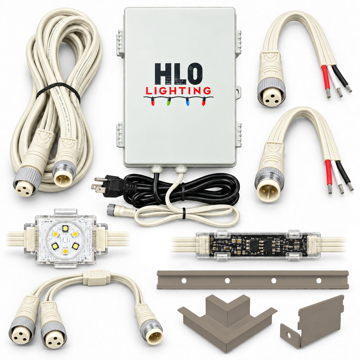 Permanent Lighting System | 60m (197 ft) Kit