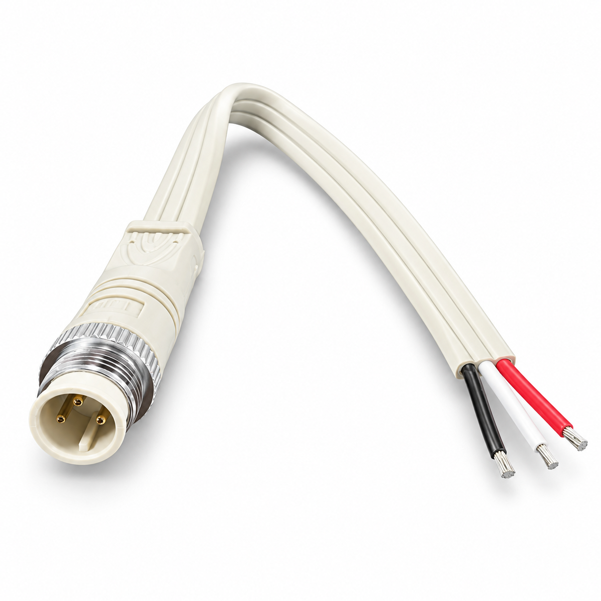 Permanent Lighting Coaxial Connector Lead