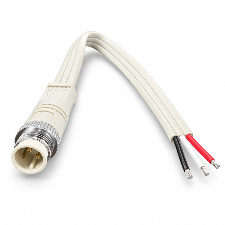 Permanent Lighting Coaxial Connector Lead
