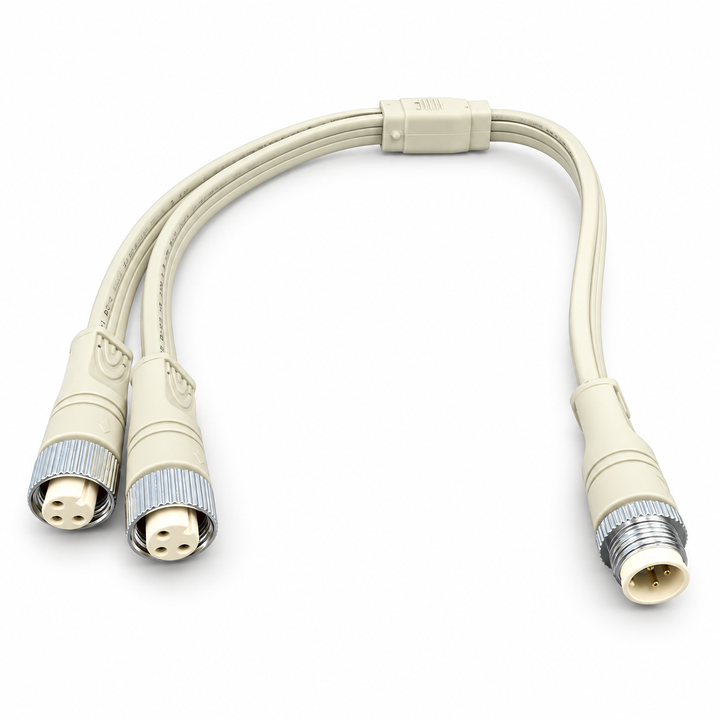 Permanent Lighting 3-Wire Y-Connector