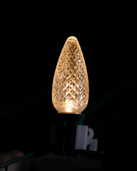 C9 LED Christmas Light Bulbs | Faceted