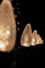 C9 LED Christmas Light Bulbs | Faceted