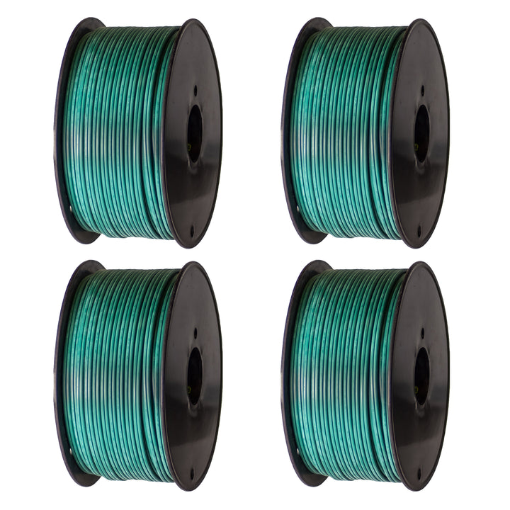Green Bulk Blank Wire | SPT-2 Gauge - HLO Lighting