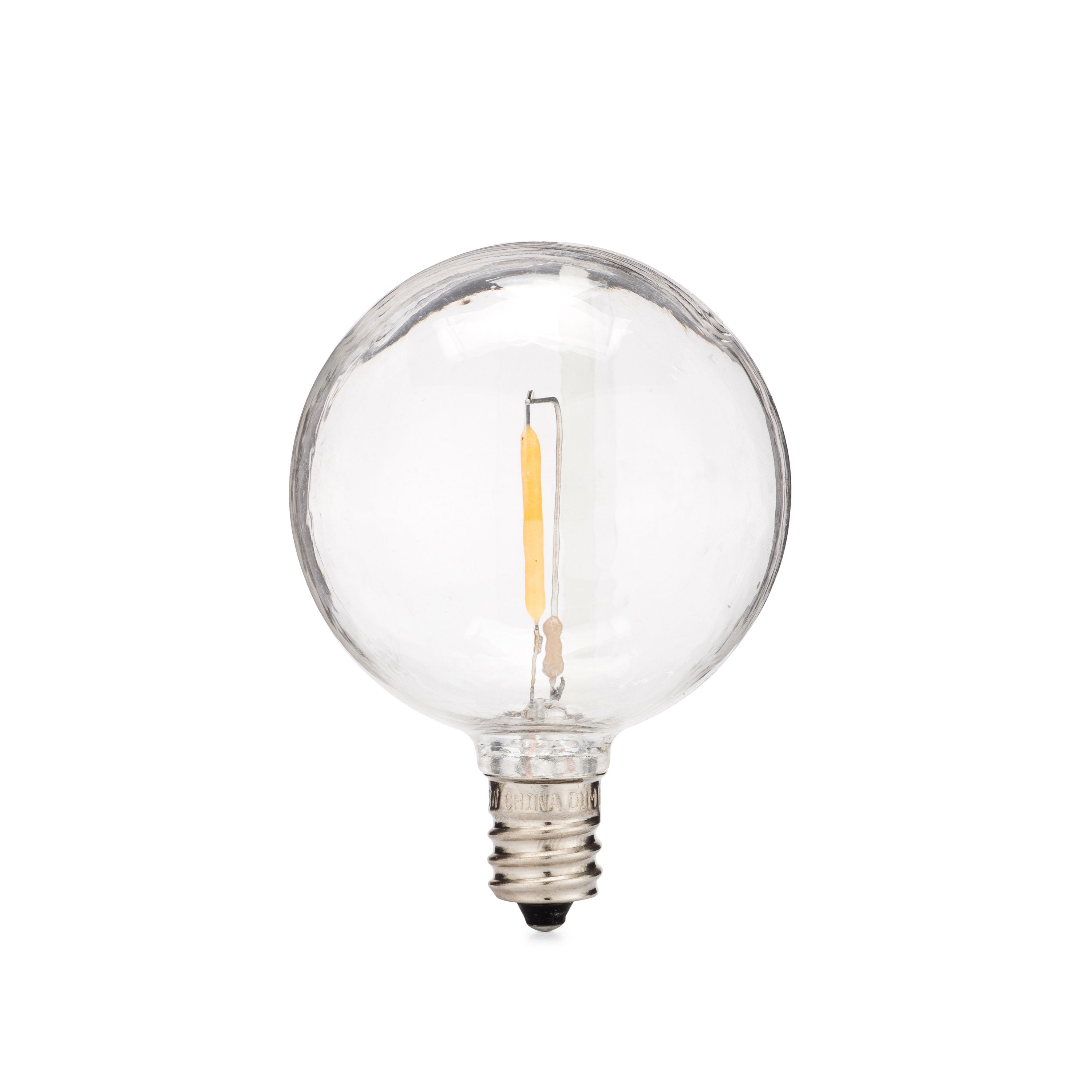 LED Filament G50 Bulbs · 25 Pack - HLO Lighting