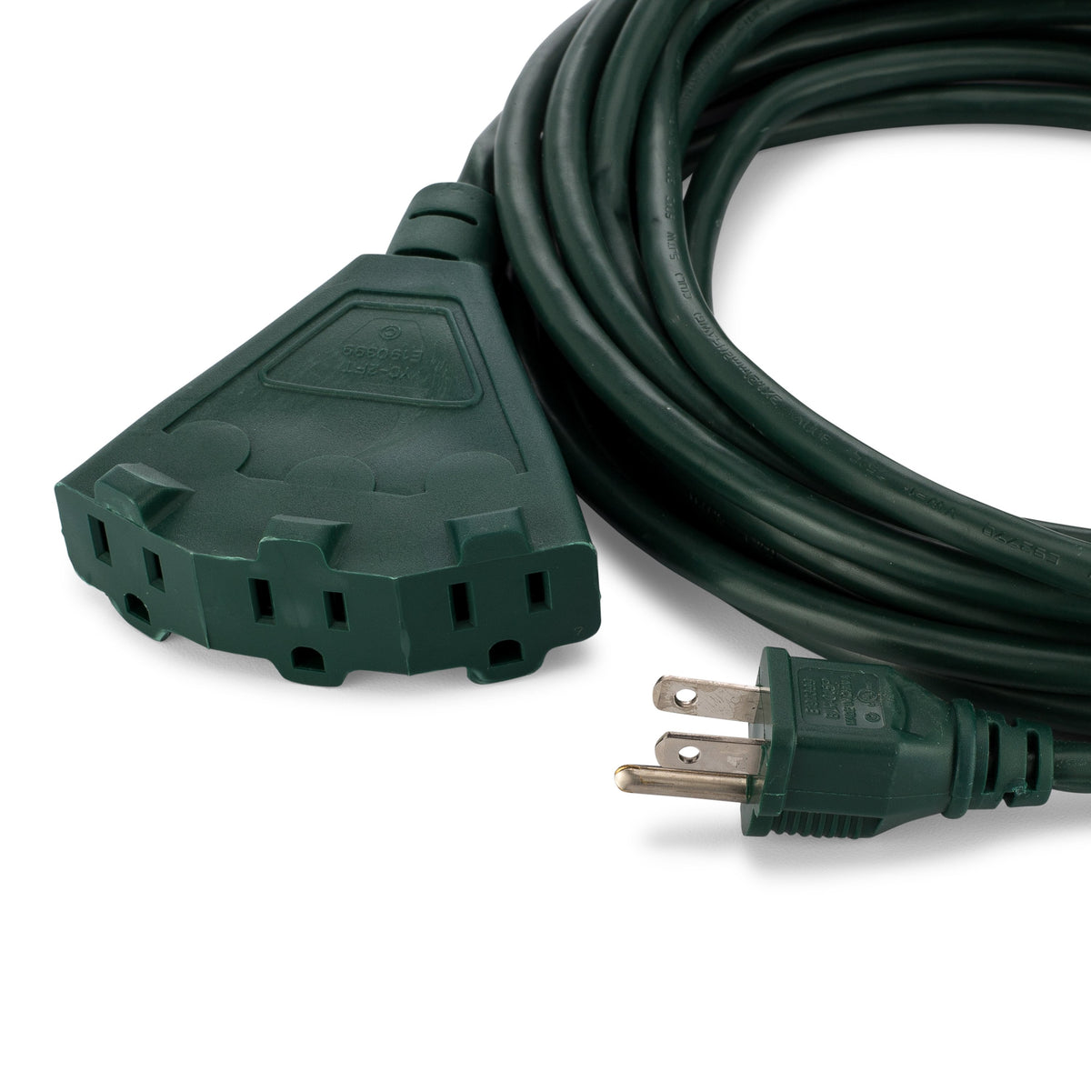 Green Outdoor Extension Cords | Perfect For Lawn & Landscape Lighting - HLO Lighting