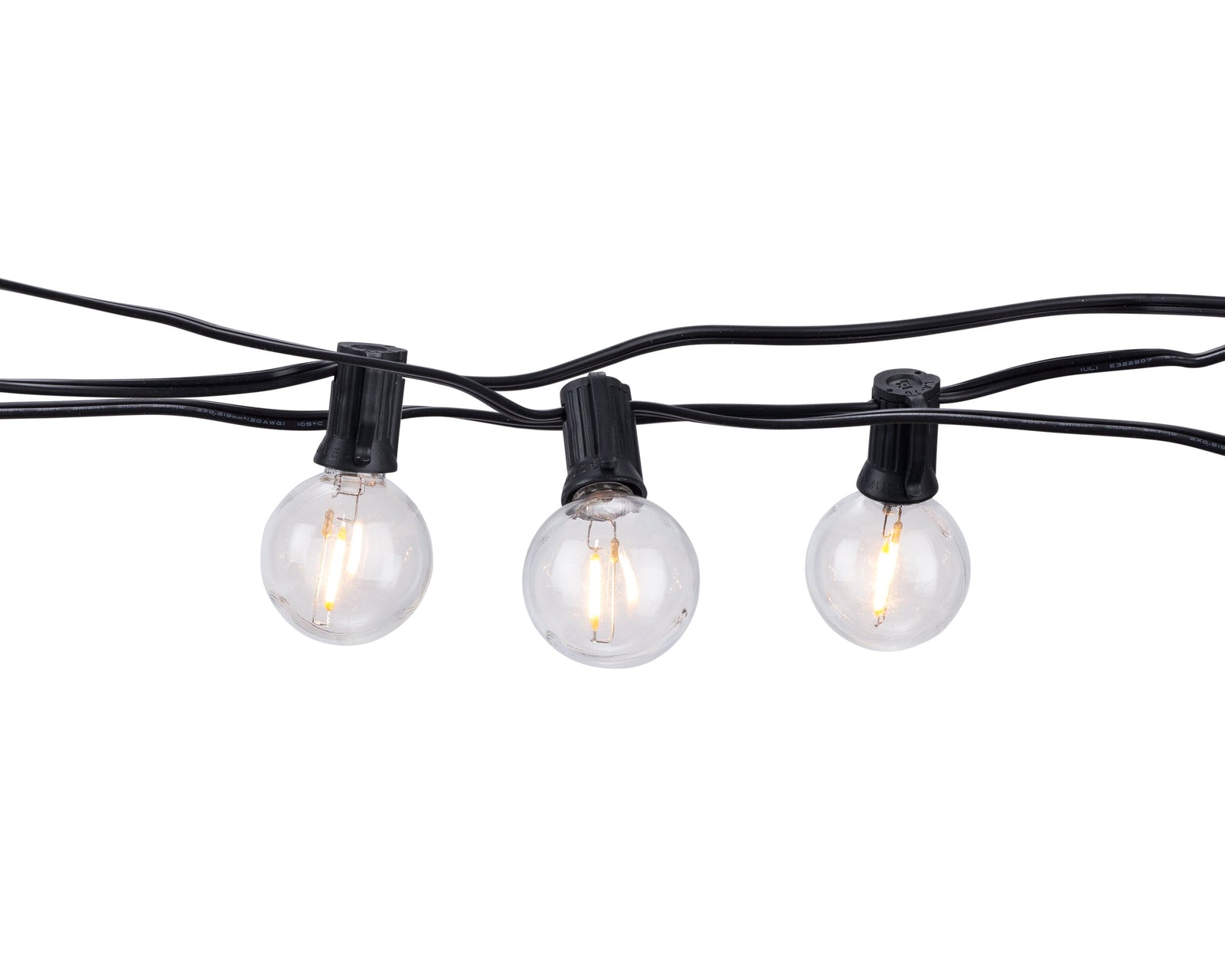G40 LED Filament Bulb Light Strings | C7 - HLO Lighting