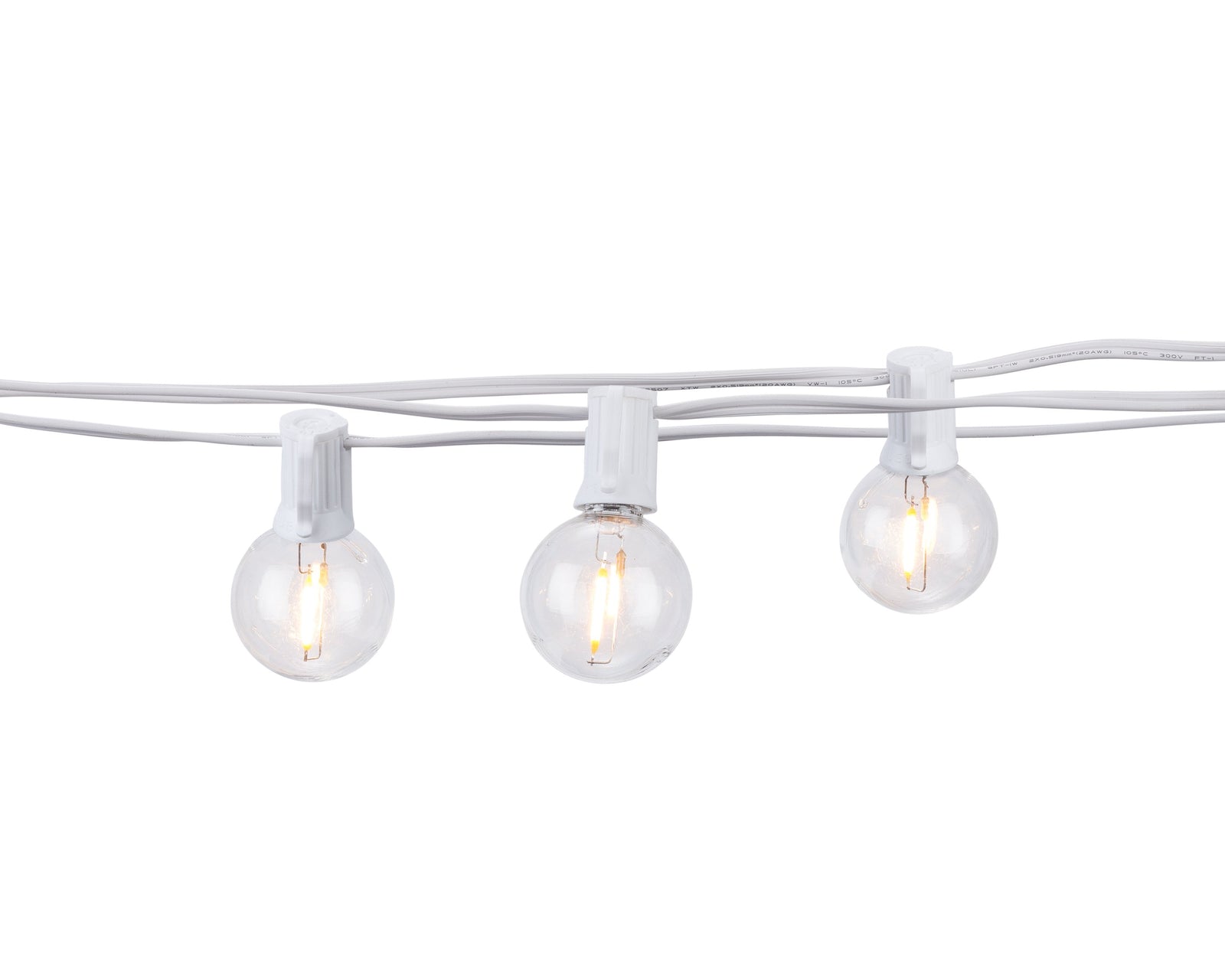 G40 LED Filament Bulb Light Strings | C7 - HLO Lighting