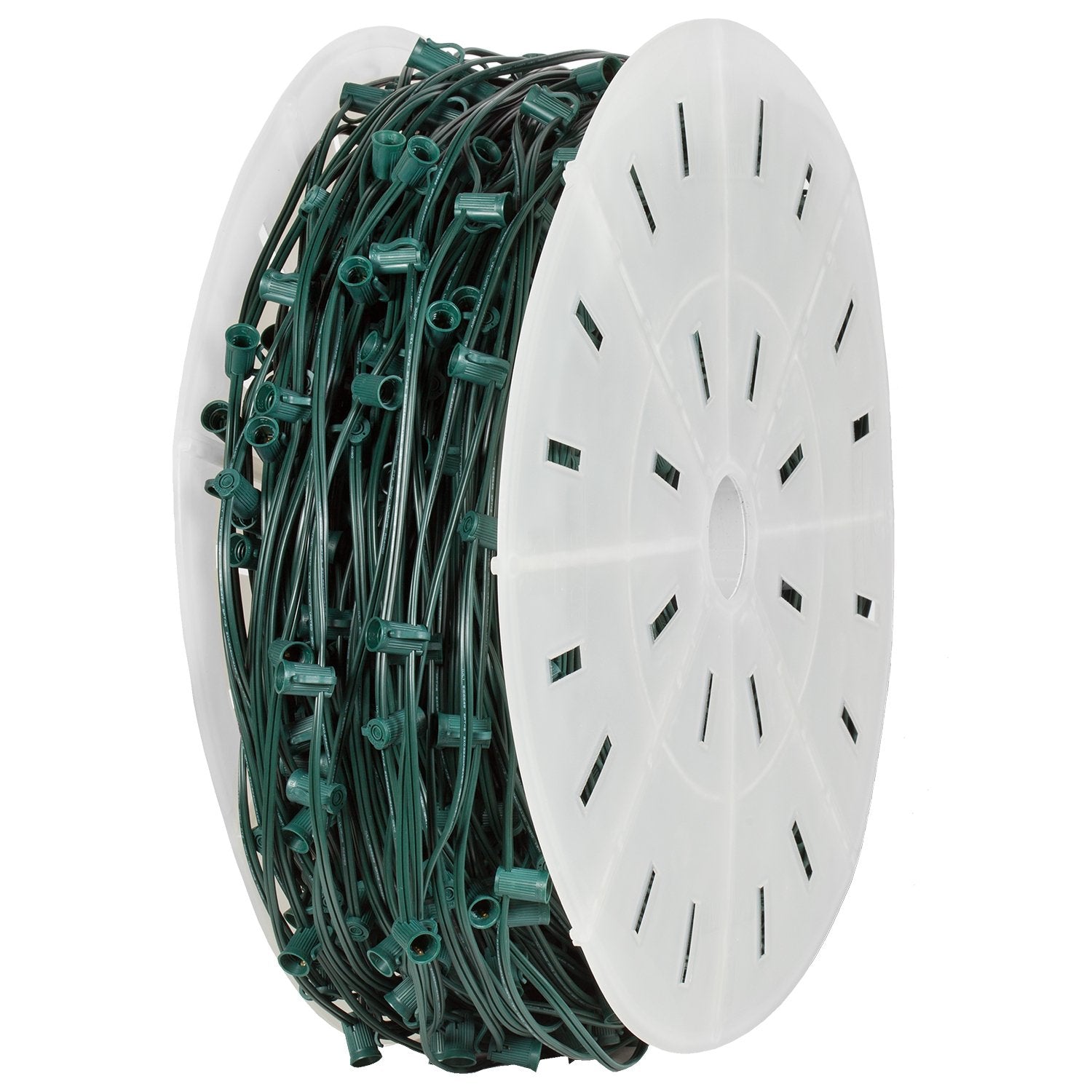 Spool Stringer C7 Light Stringer Bulk Spool | E12 Sockets | SPT-1 Wire | 1000 Feet ...