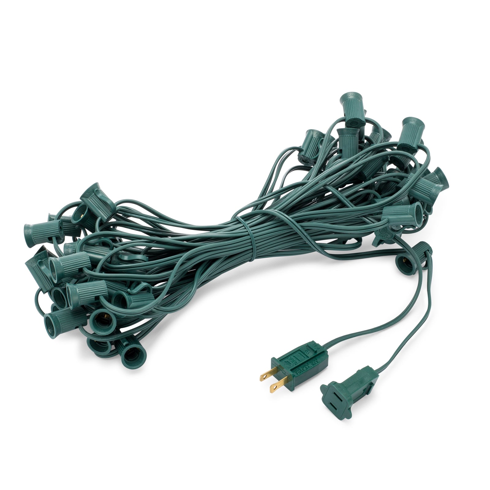 C7 Light Stringers With E12 Sockets | SPT-1 Wire - HLO Lighting