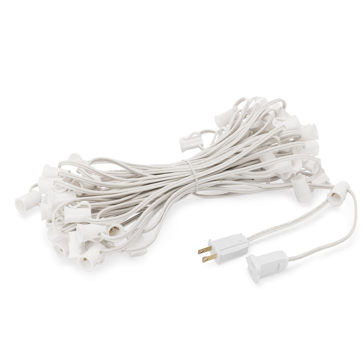 C7 Light Stringers With E12 Sockets | SPT-1 Wire - HLO Lighting