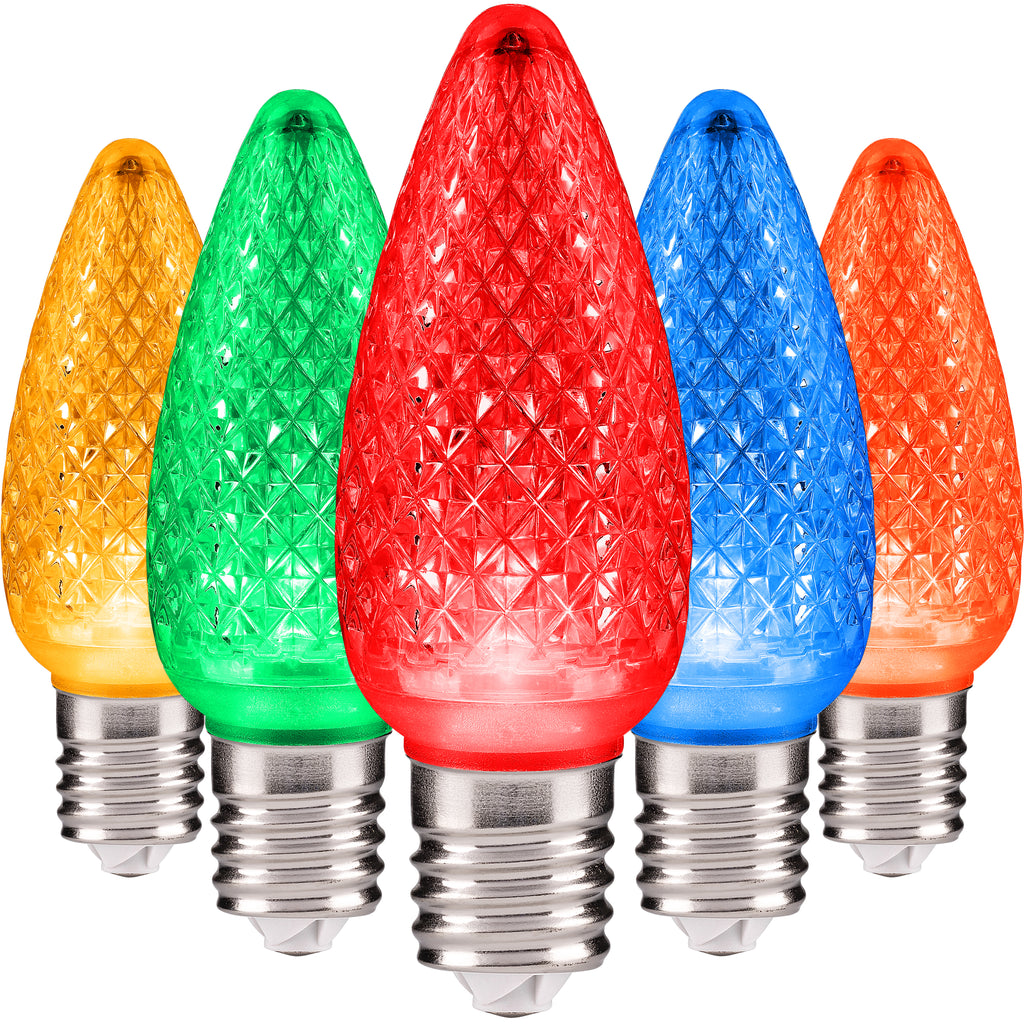 HLO Lighting C9 LED Christmas Light Bulbs Sun Warm White & More