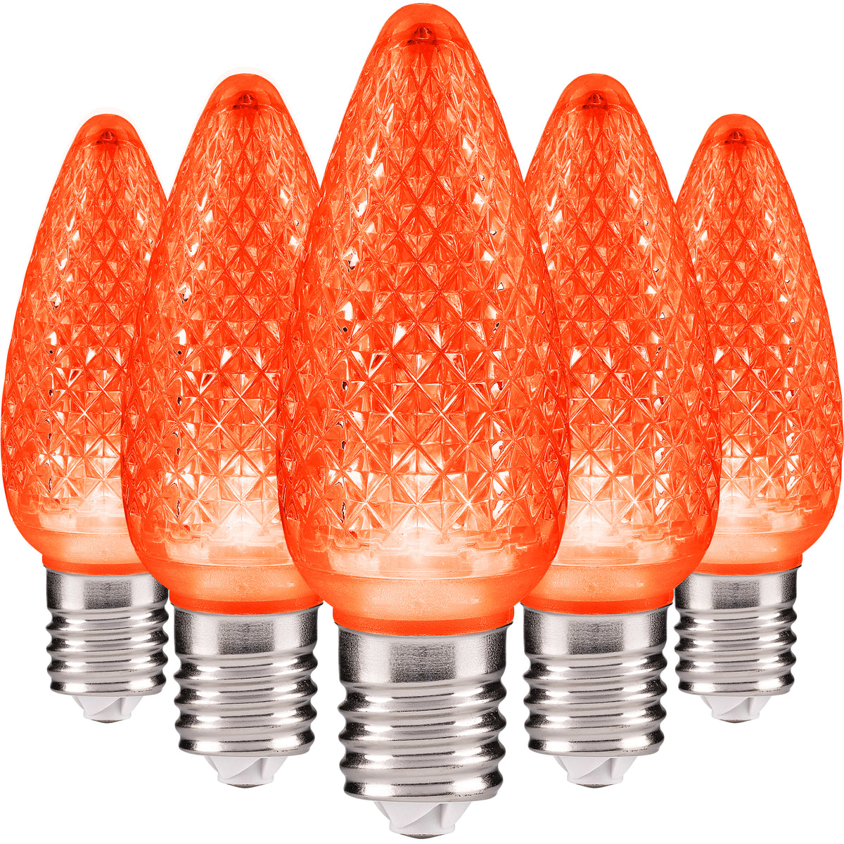 C9 LED Christmas Light Bulbs | Faceted