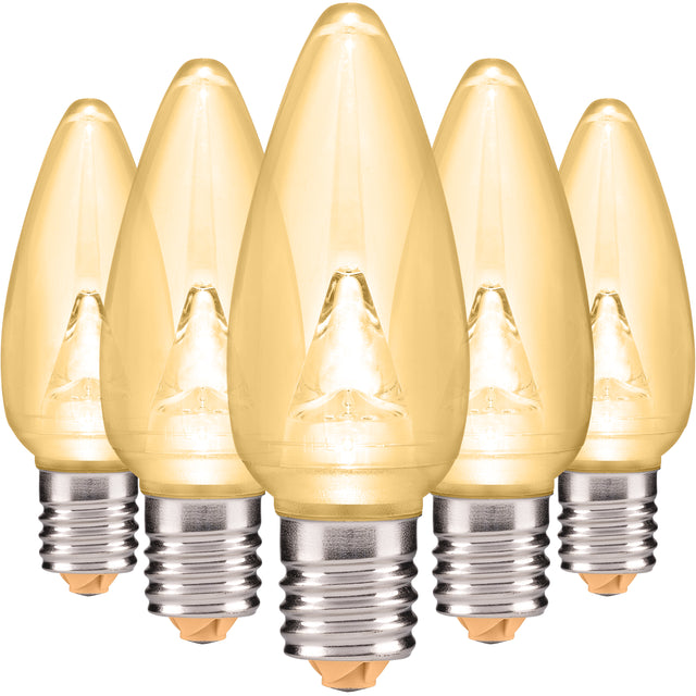 C9 LED Christmas Light Bulbs | Smooth