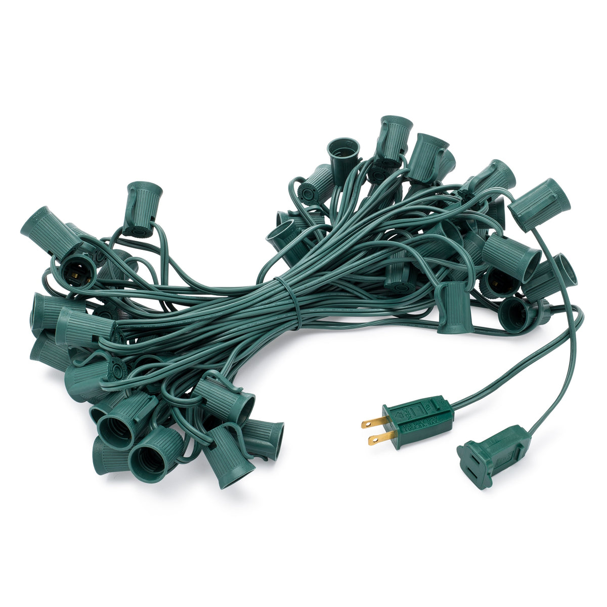 C9 Light Stringers With E17 Sockets | SPT-1 Wire - HLO Lighting