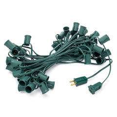 C9 Light Stringers With E17 Sockets · SPT-1 Wire - HLO Lighting