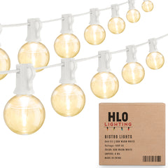 G40 Bistro Light Strings | C7 LED Bulbs