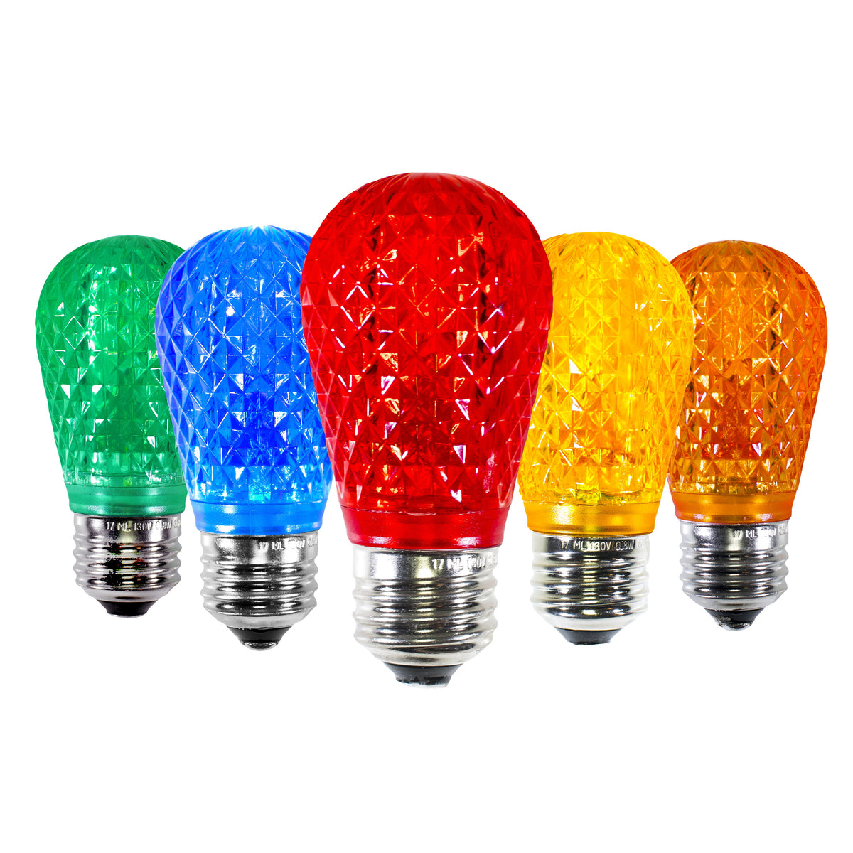 S14 LED Festive Bulbs | Faceted - HLO Lighting