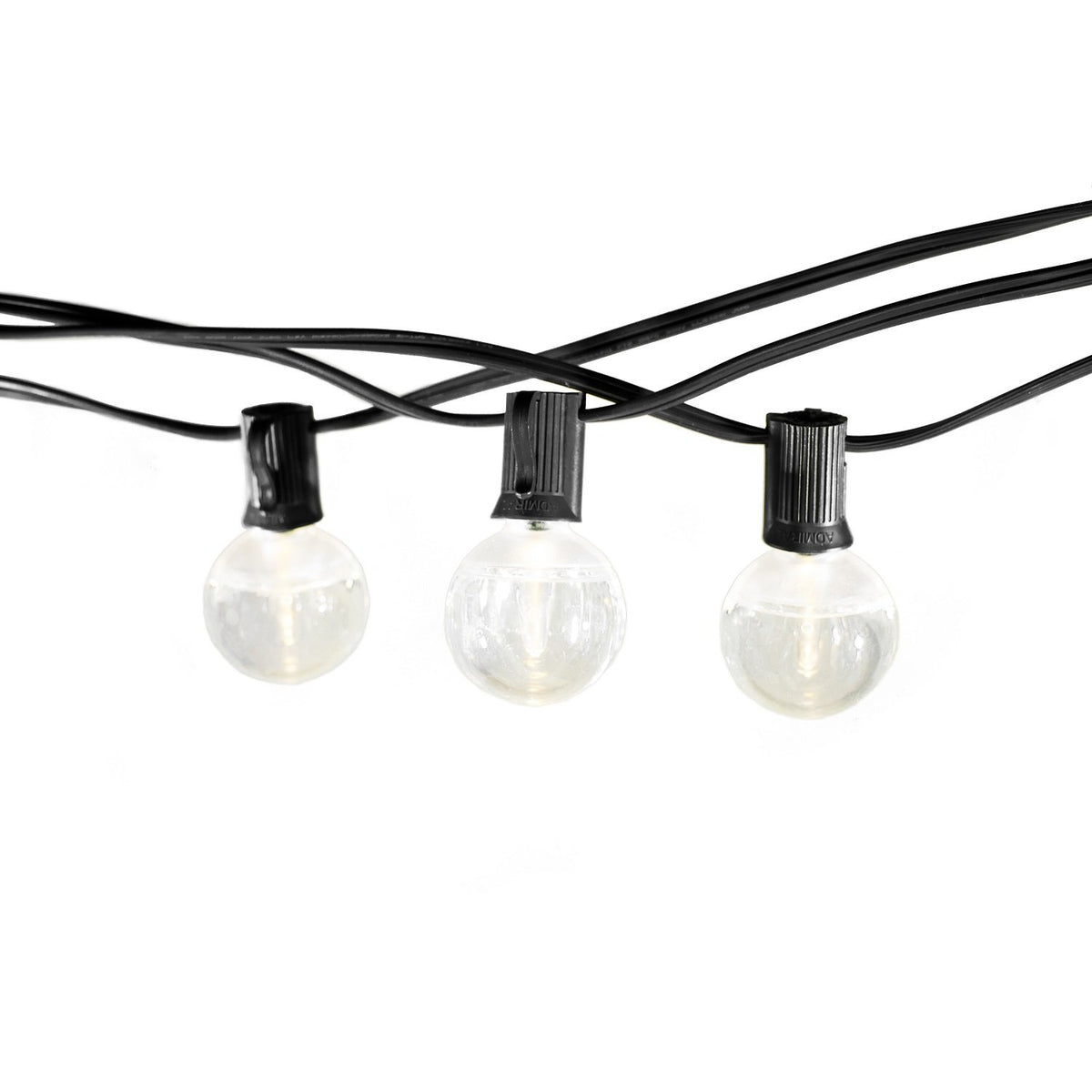 G40 Bistro Light Strings | C9 LED Bulbs - HLO Lighting