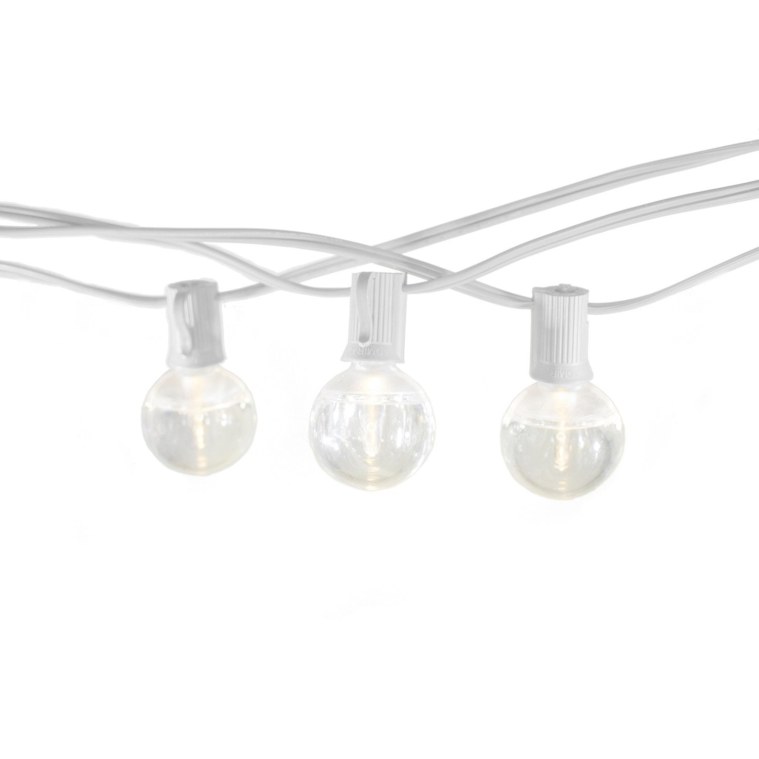 G40 Bistro Light Strings | C9 LED Bulbs - HLO Lighting