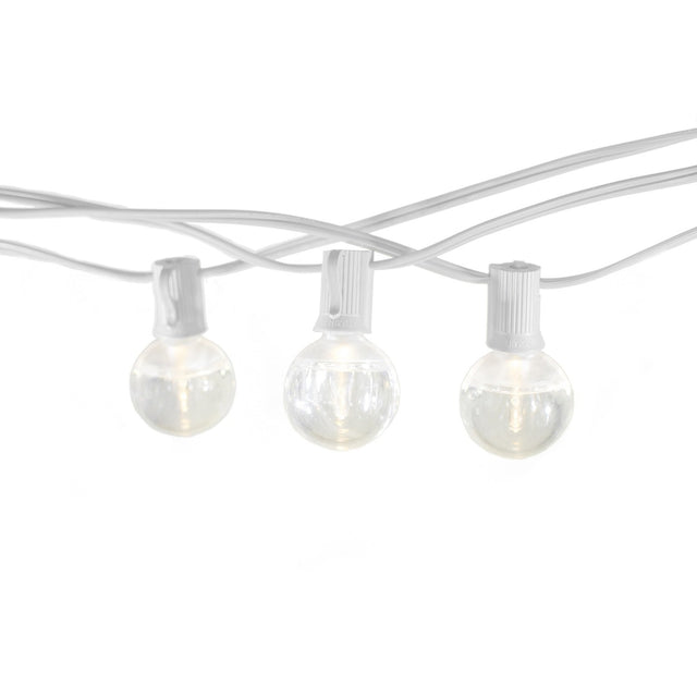 G40 Bistro Light Strings | C9 LED Bulbs - HLO Lighting