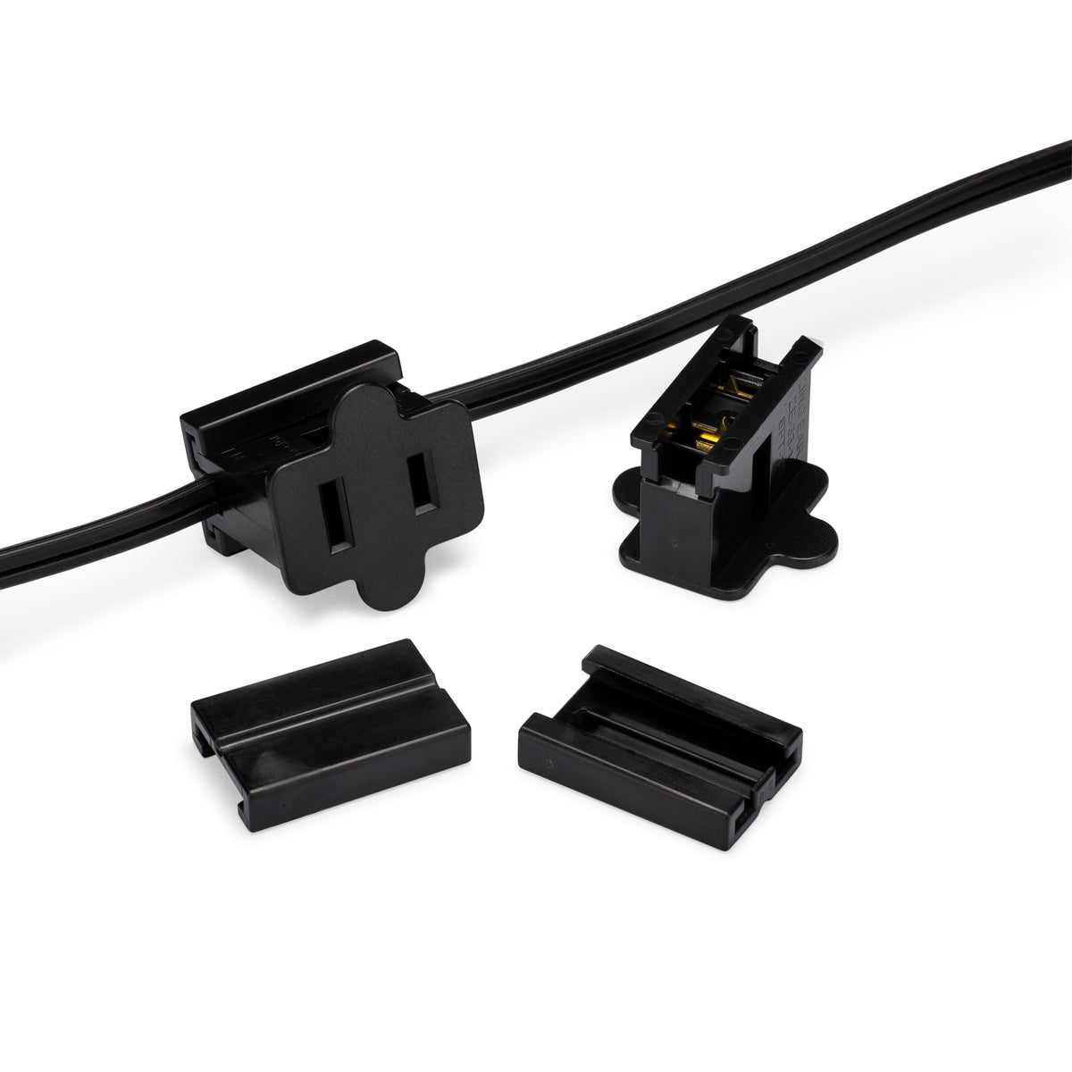 Female In-Line Zip Plugs - HLO Lighting